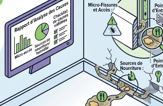 Identification des causes d'infestation - HPS 3D